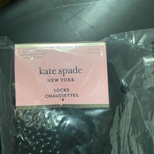 Kate spade NWT never opened barre socks